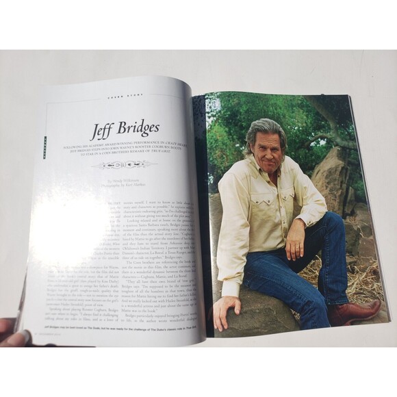 Bundle Of 3 Cowboys & Indians Magazines Featuring Jeff Bridges 2003, 2010 & 2017 - Picture 12 of 16